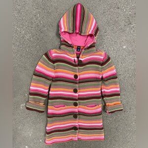 Hooded Knitted Sweater by Baby Gap size 5 year old